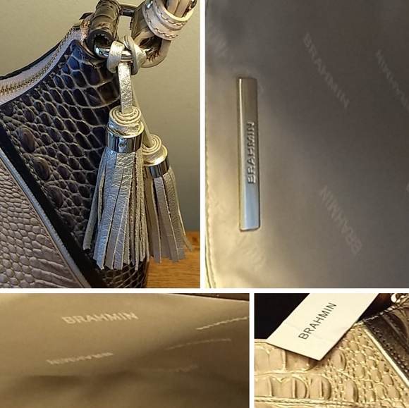 Brahmin Shoulder LG Melbourne Italian Leather NWT - Picture 4 of 13